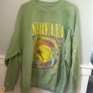 Urban outfitters nirvana crewneck